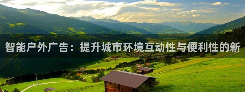 杏宇平台总代理：智能户外广告：提升城市环